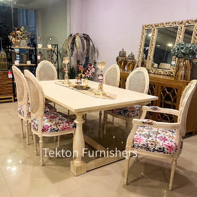 Henley 6 Chairs Dinning Table Set