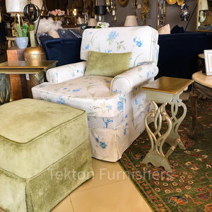 Daisy Armchair with Ottoman