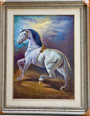 Dancing White Horse (43