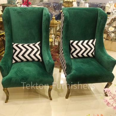 Green Velvet Chairs