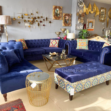 Hampton Chesterfield Sofa Set.