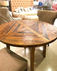 Reclaimed wood Multipurpose Round Table