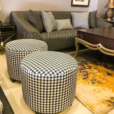 Soft Round Ottoman