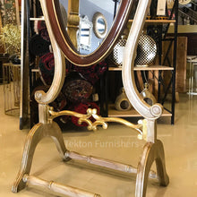 Load image into Gallery viewer, Traditional Solid Wood Cheval Mirror.