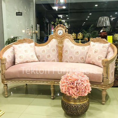 Two Seater Clock Settee